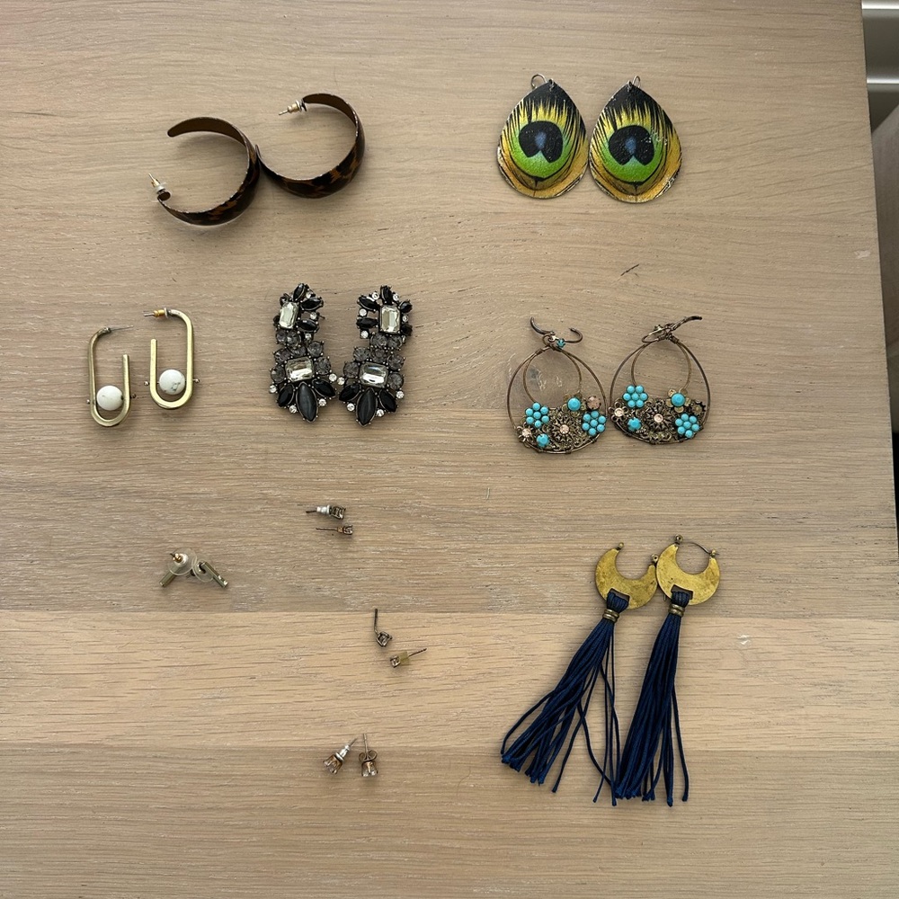 💥 (10 for $10) Set of 10 Earrings